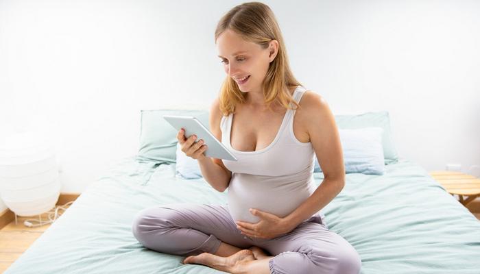 Applications to perform a pregnancy test