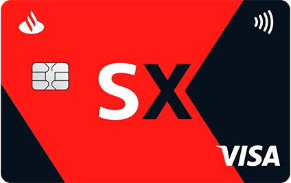 Cartão Santander SX Visa